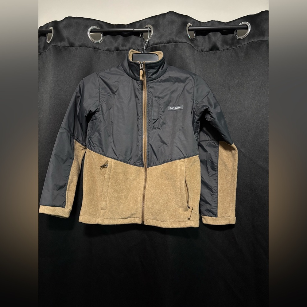 Columbia Kids' Black and Tan Puffer Jacket